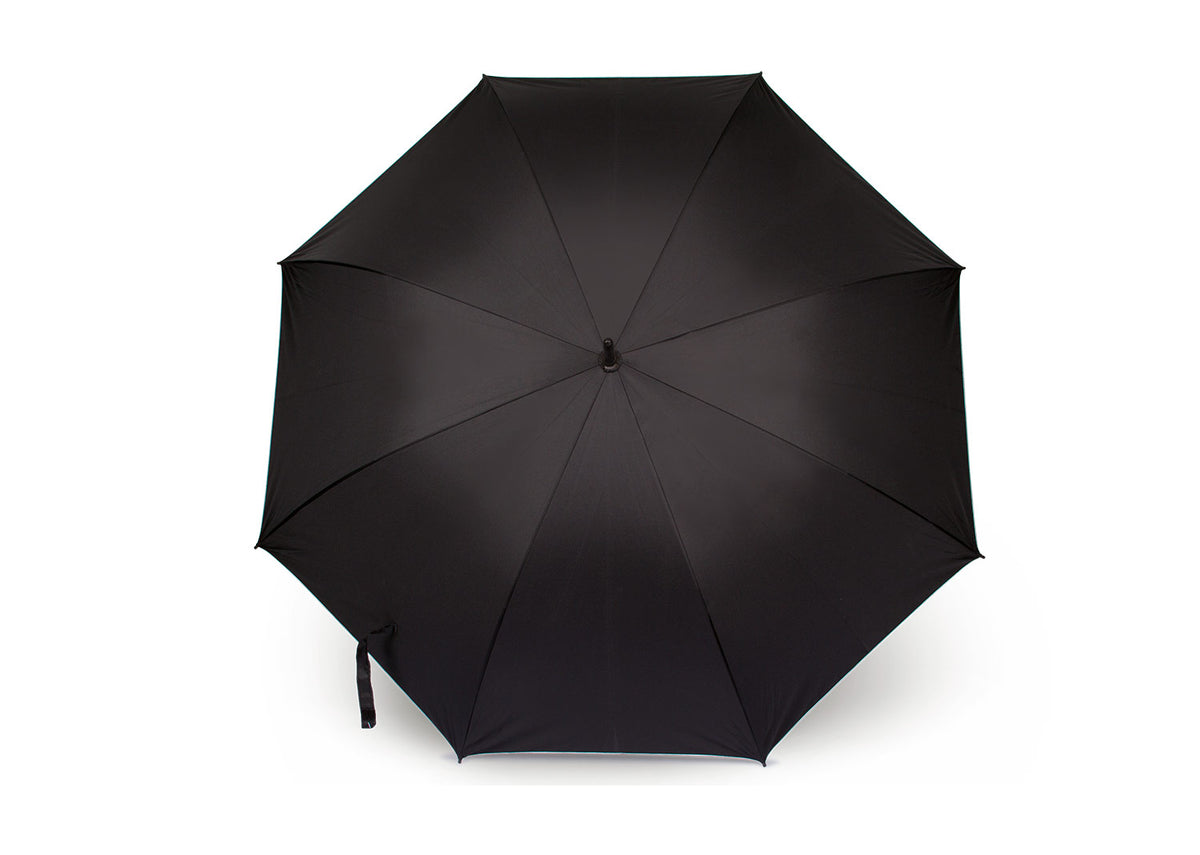 Paraguas 27" Golf Tribu Pongee - Negro