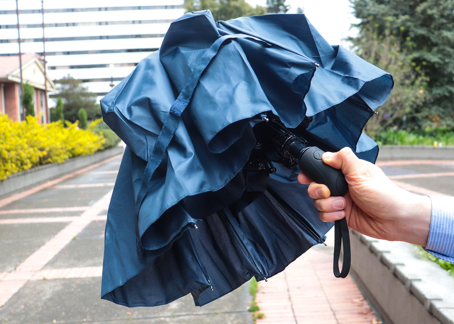 Paraguas 21" Luxury - Azul Oscuro