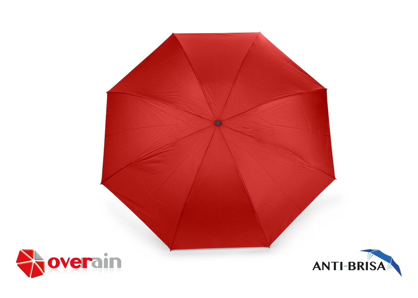 Paraguas 23" Reversible City - Rojo