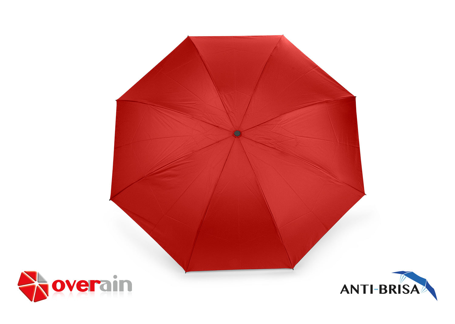 Paraguas 23" Reversible City - Rojo