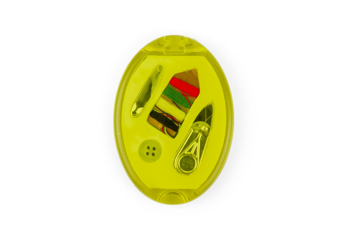 Costurero Oval - Amarillo Traslúcido