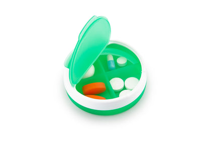 Pastillero Rotary - Verde Esmeralda