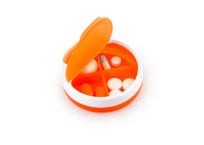 Pastillero Rotary - Naranja