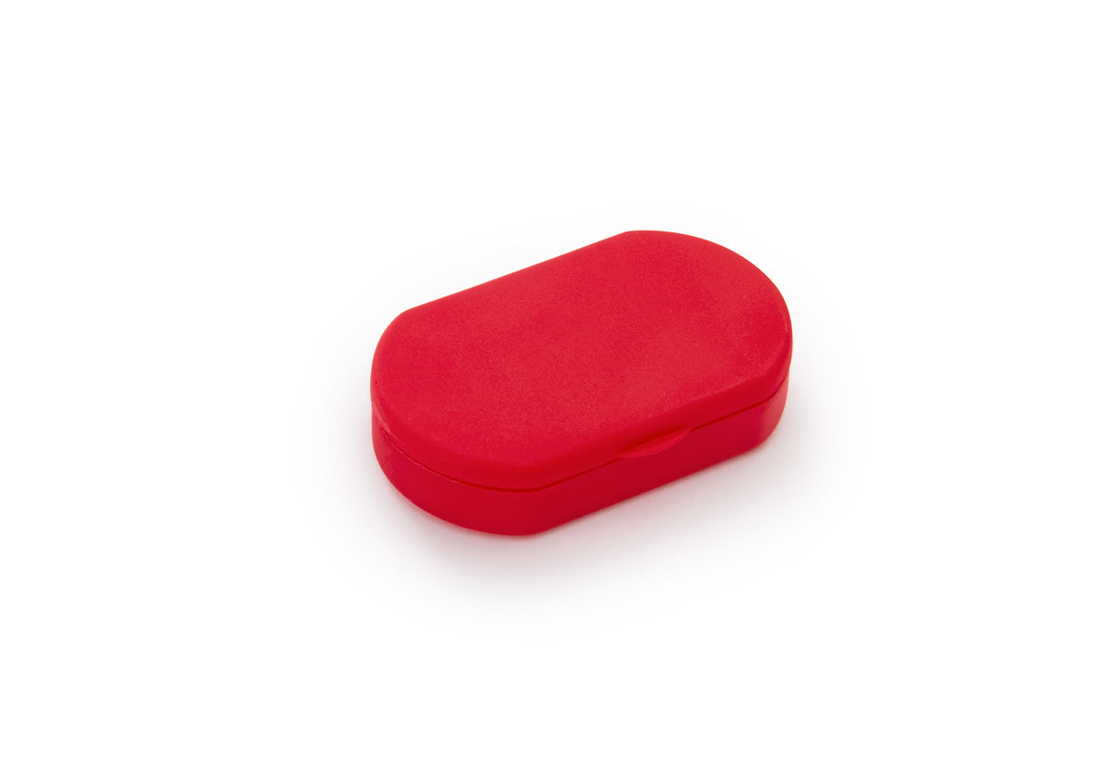 Pastillero Oval - Rojo