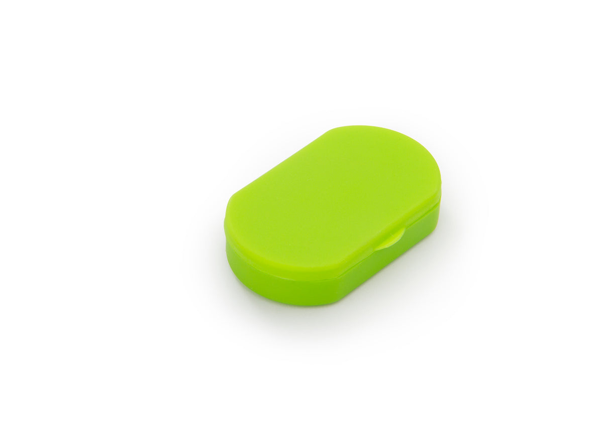 Pastillero Oval - Verde Limón
