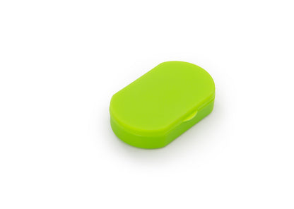 Pastillero Oval - Verde Limón