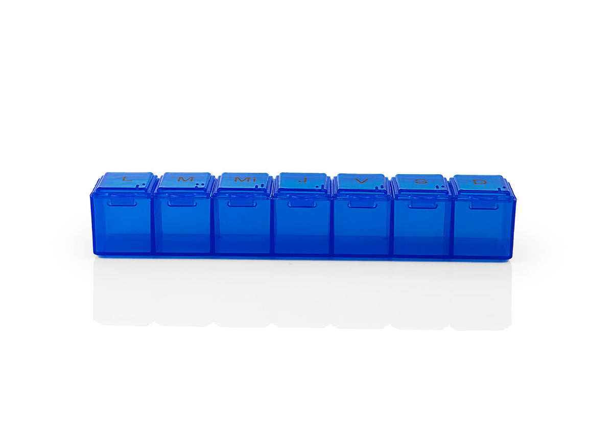 Pastillero Week - Azul Rey
